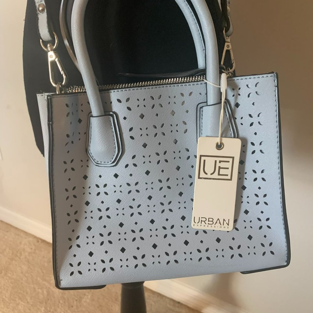 Light Blue Urban Expressions Shoulder or Handbag